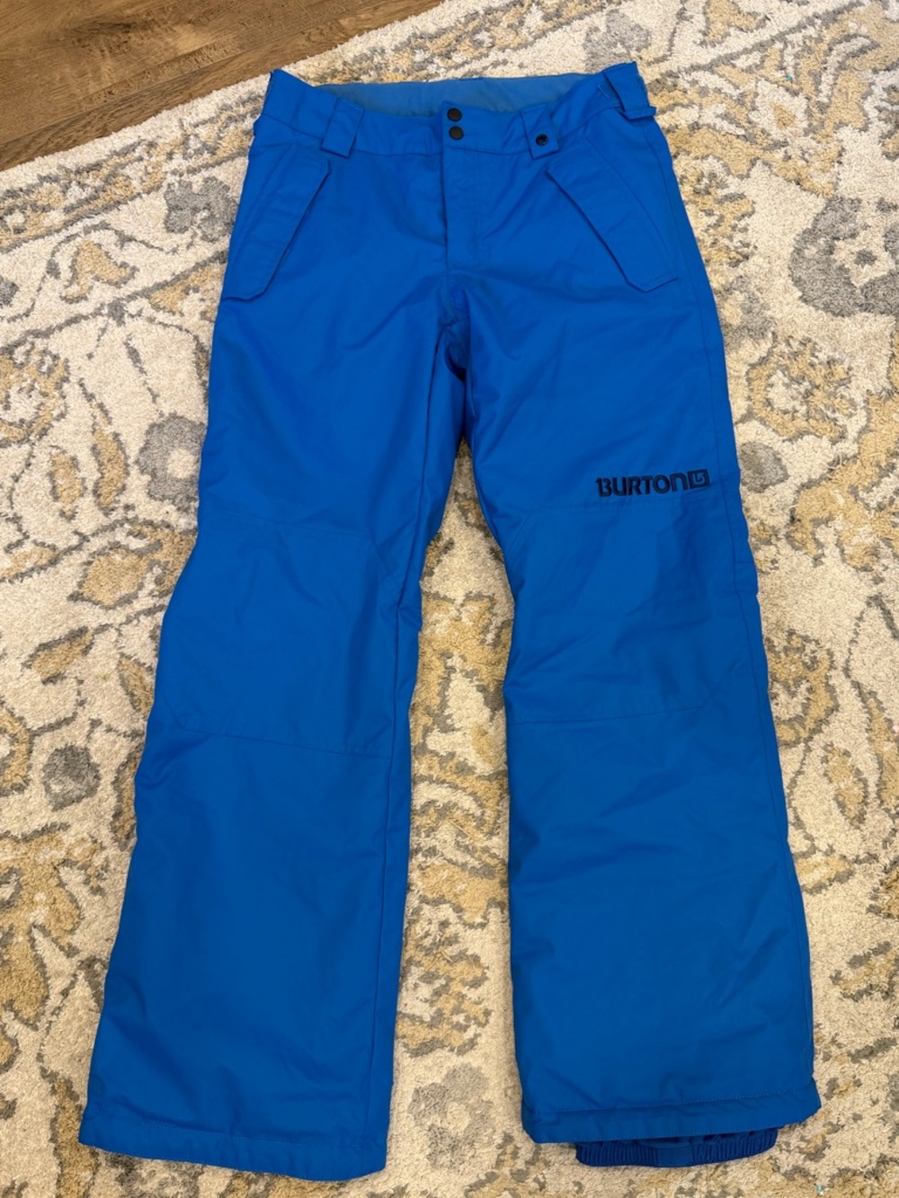 Burton Kids Skylar Snowboard Pants DRYRIDE Room-To-Grow Blue Youth L 14/16